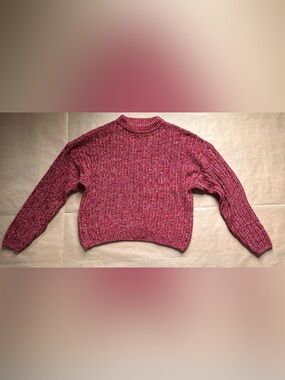 Universal Thread Pink Marled Crewneck Women’s Sweater